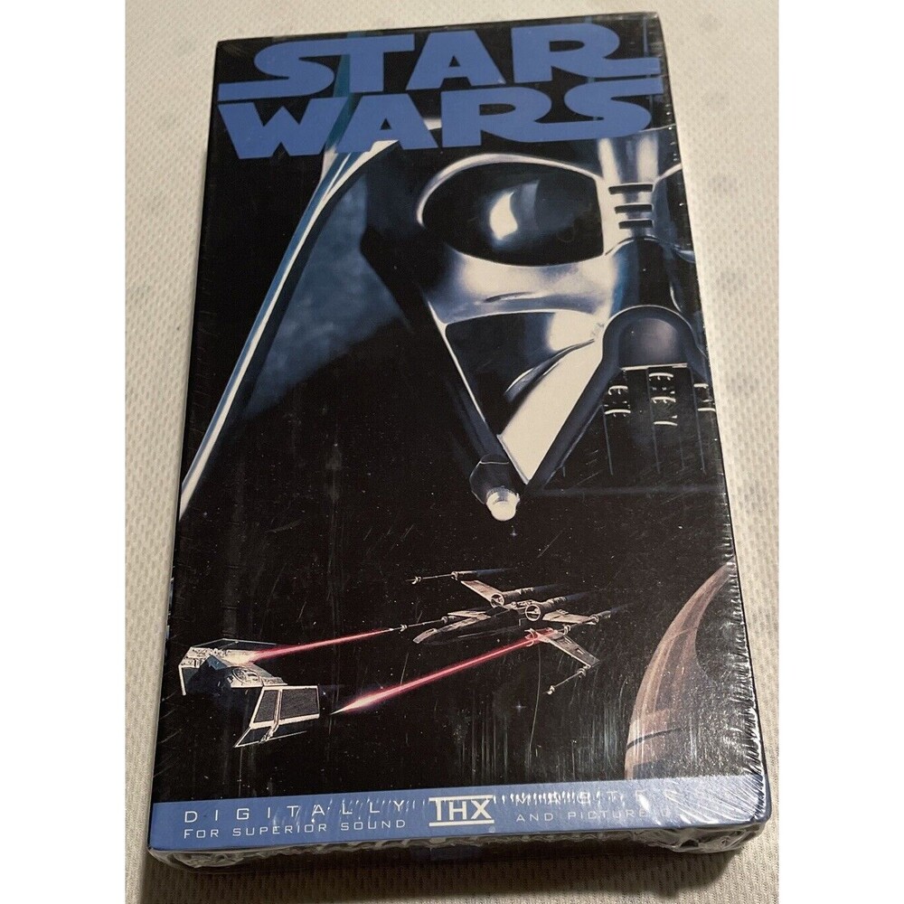 Rare Star Wars New Hope Brand New & Sealed VHS VCR Vintage 1995